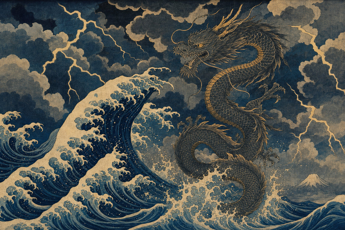 Ryū: The Japanese Dragon and Its Sacred Power in Mythology