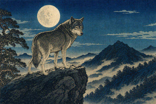 The Ōkami: Japan's Sacred Wolf and the Legend of the Mountain God