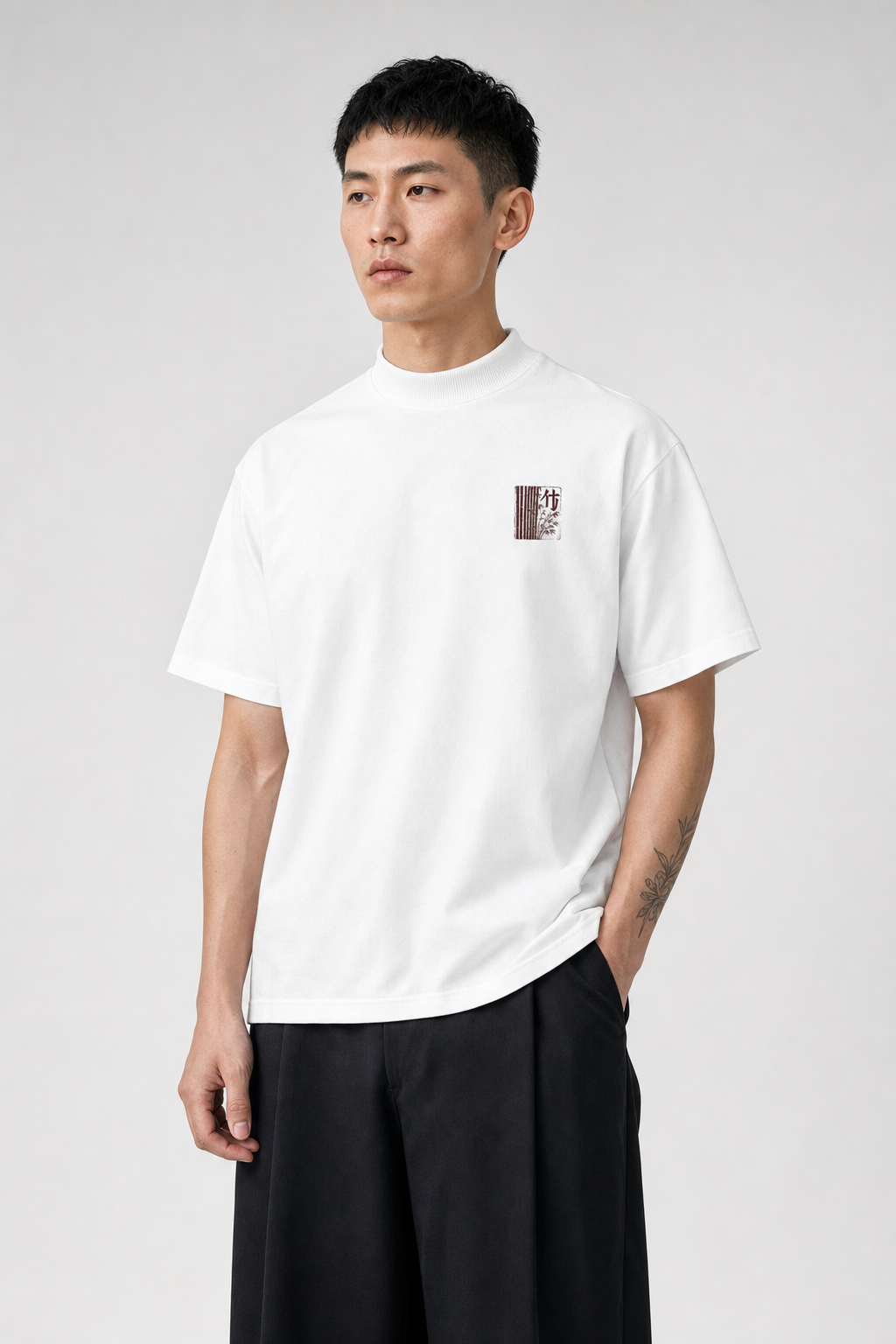 Bamboo T-Shirt — studio model front