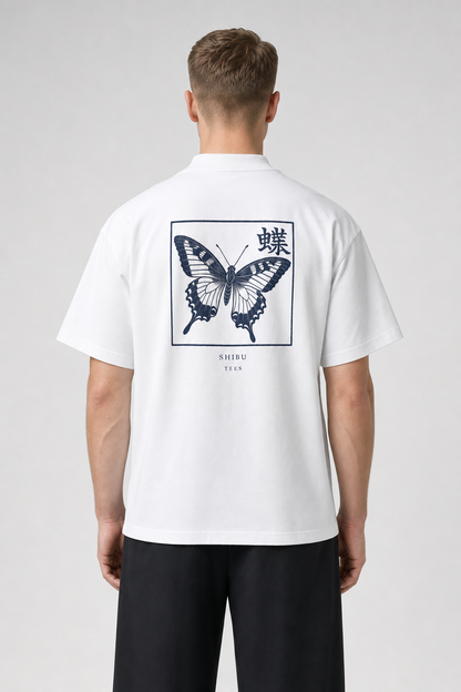 Butterfly T-Shirt — studio model back