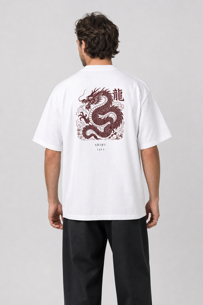 Dragon T-Shirt — studio model back