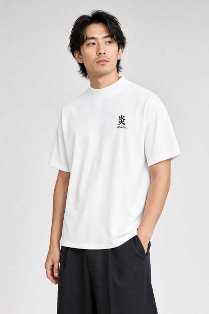 Fire T-Shirt — studio model front