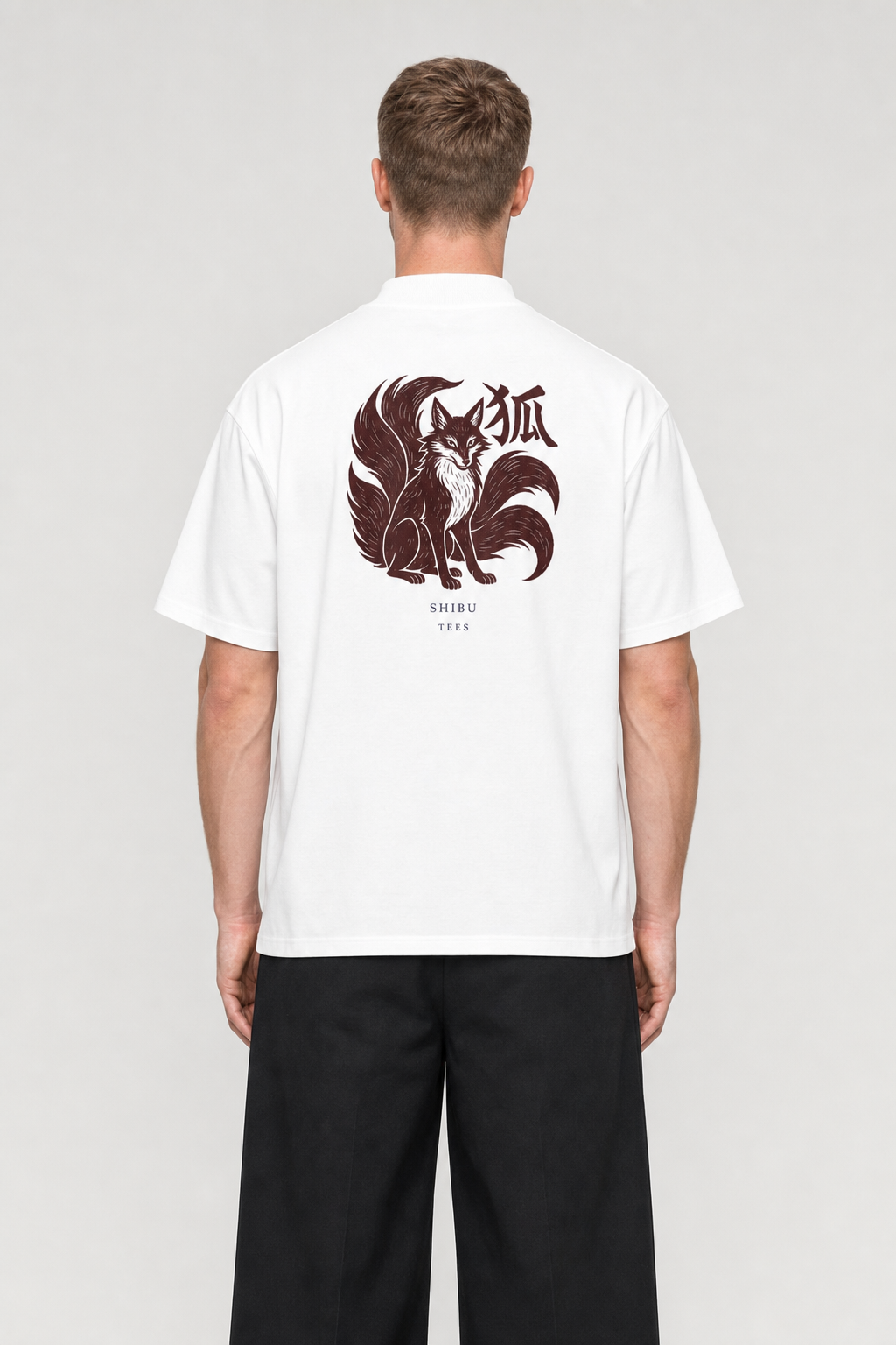 Fox T-Shirt — studio model back