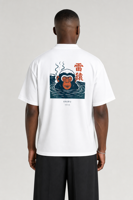 Monkey T-Shirt — studio model back
