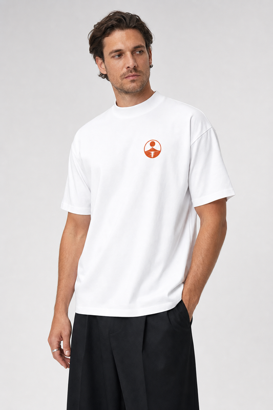 Moon T-Shirt — studio model front
