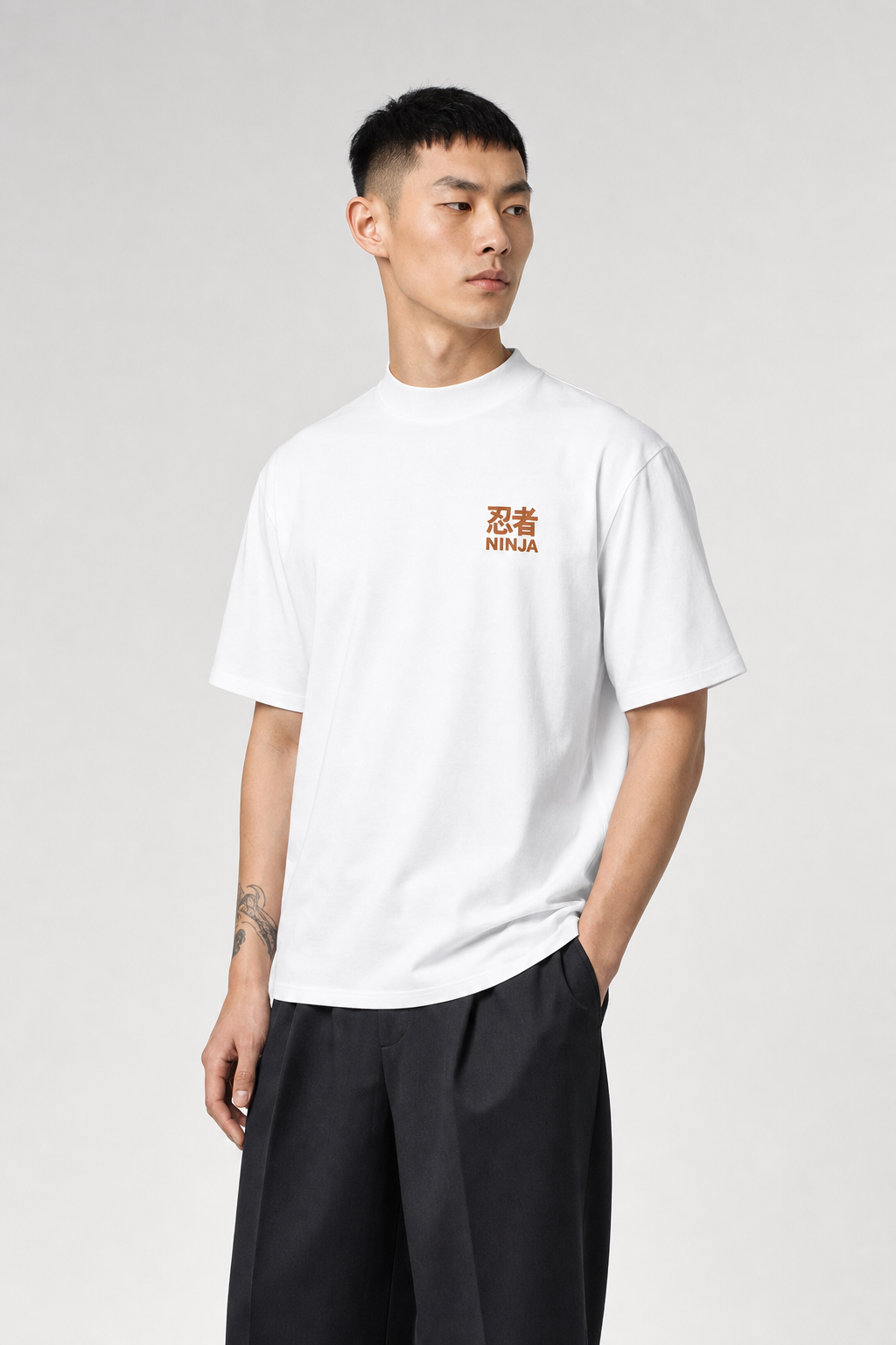 Ninja T-Shirt — studio model front