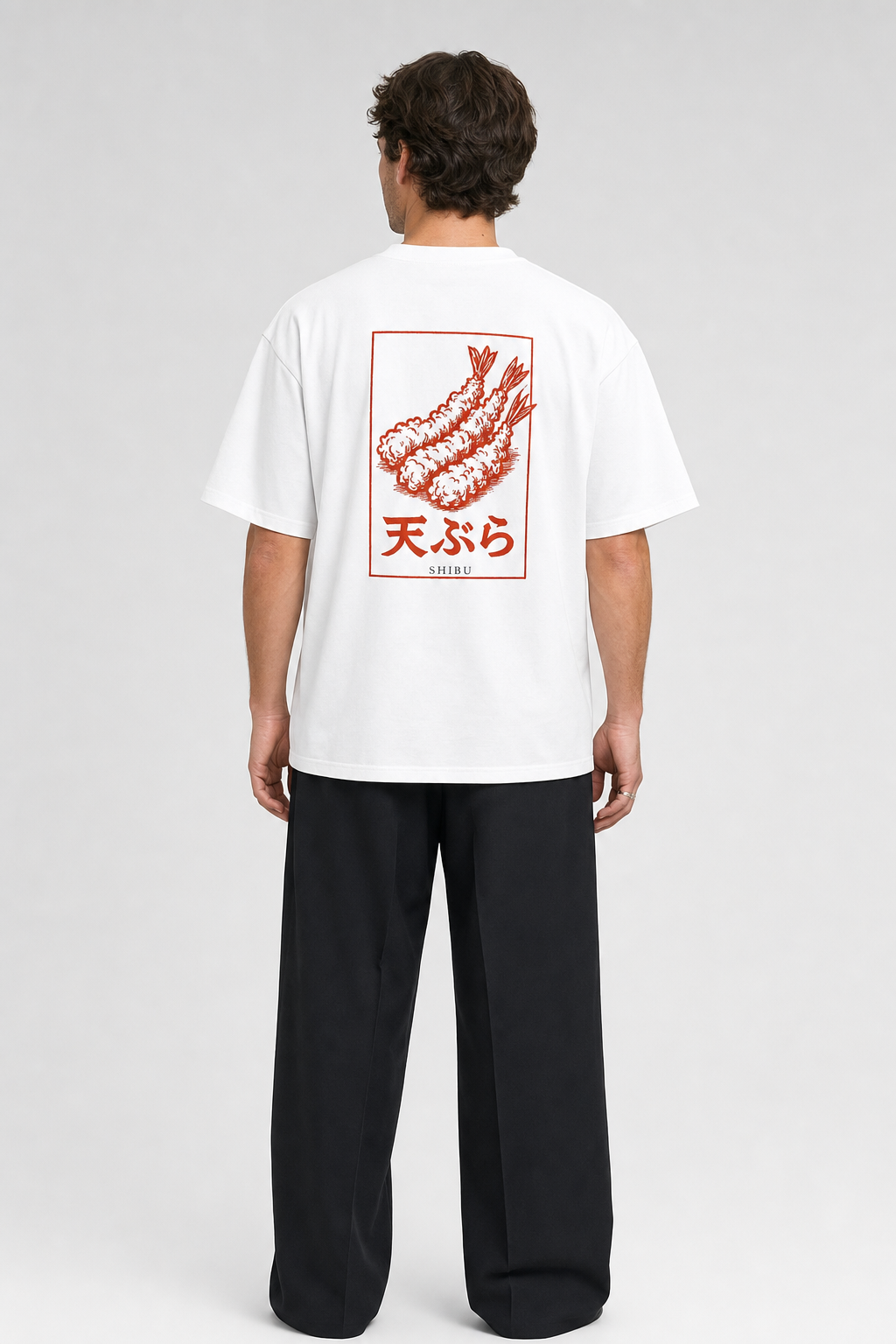 Tempura T-Shirt — studio model back